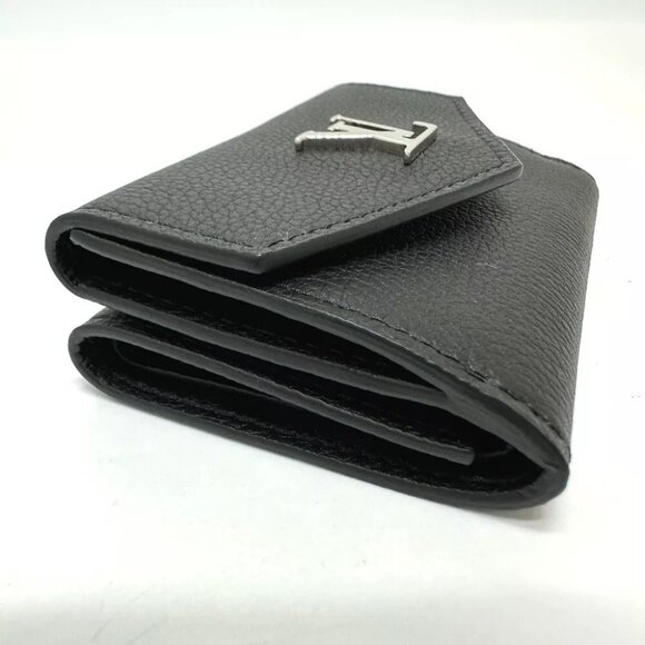 LOUIS VUITTON Portefeuille Lock Mini Wallet Unused (has initials Y.F.) - Picture 5 of 12